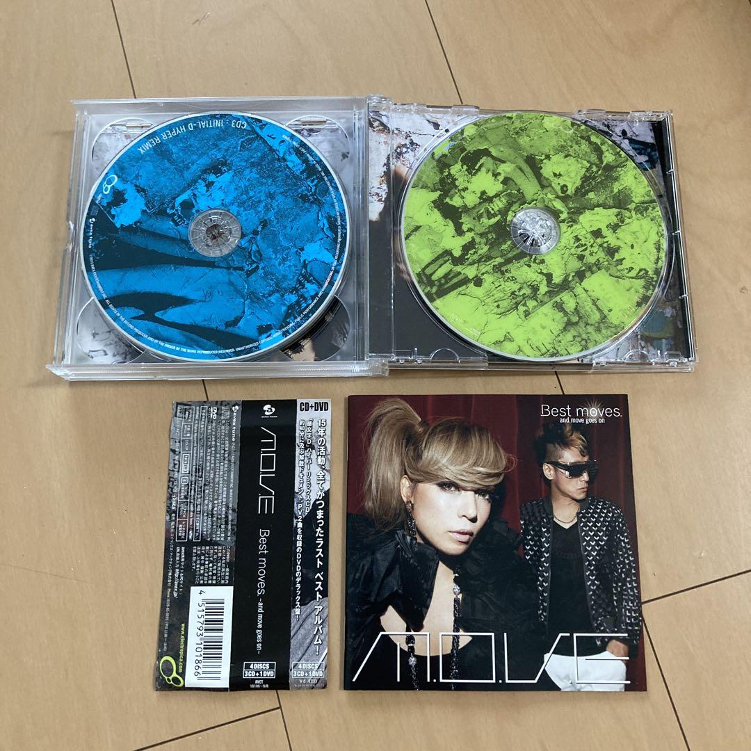 【即購入ok!!】m.o.v.e 3枚組ベストアルバム DVD付 廃盤