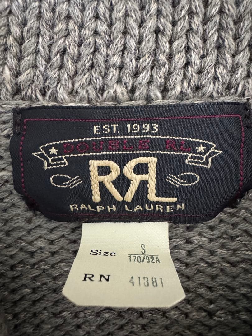 RRL Ralph Lauren ショールカーディガン S 木村拓哉愛用S DOUBLE RL