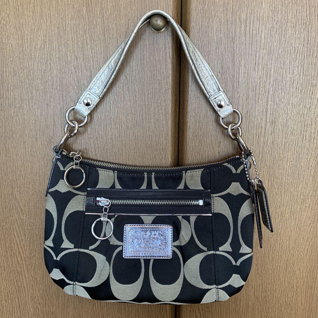 Coach ロゴプリント ポーチ