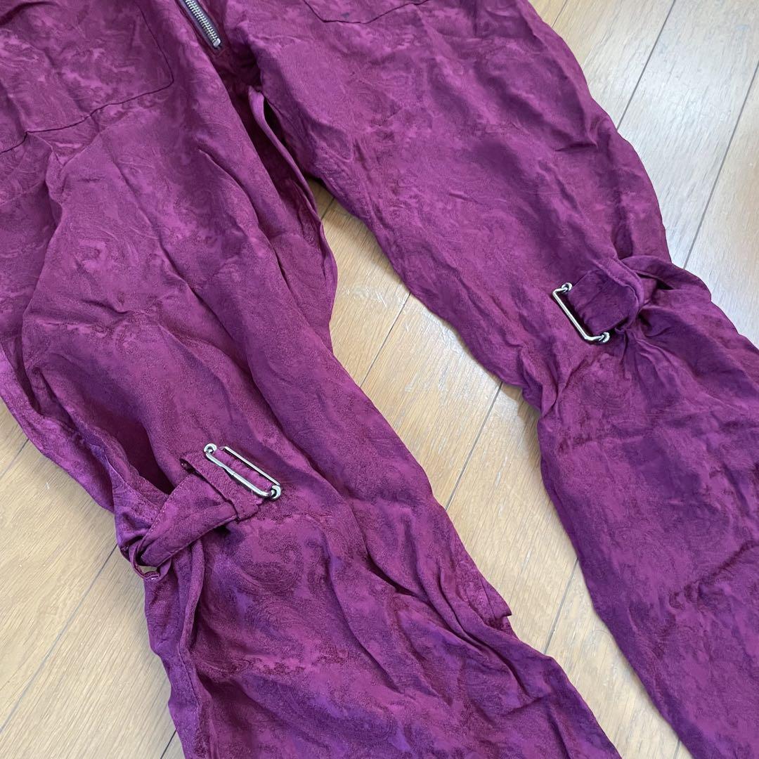 パンツ BLACK WEIRDOS Paisley Bondage Pants