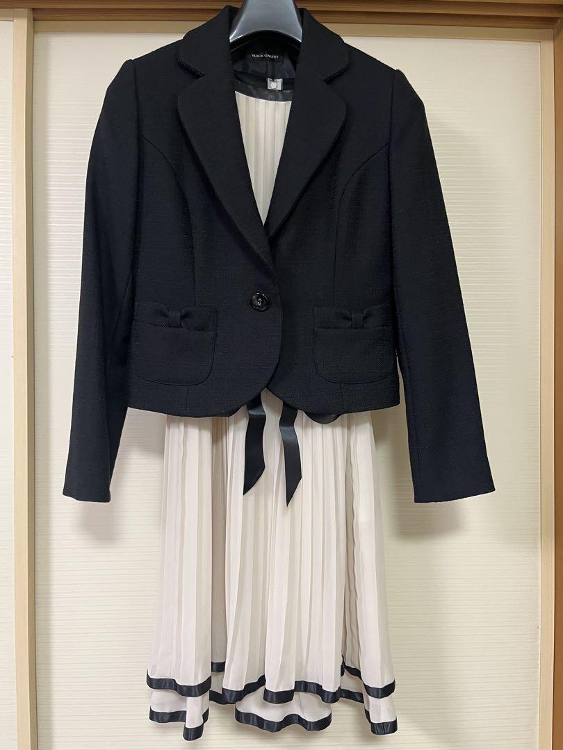 【美品】セットアップ ジャケット＆ワンピース スーツ 3点セット　卒業式・入学式