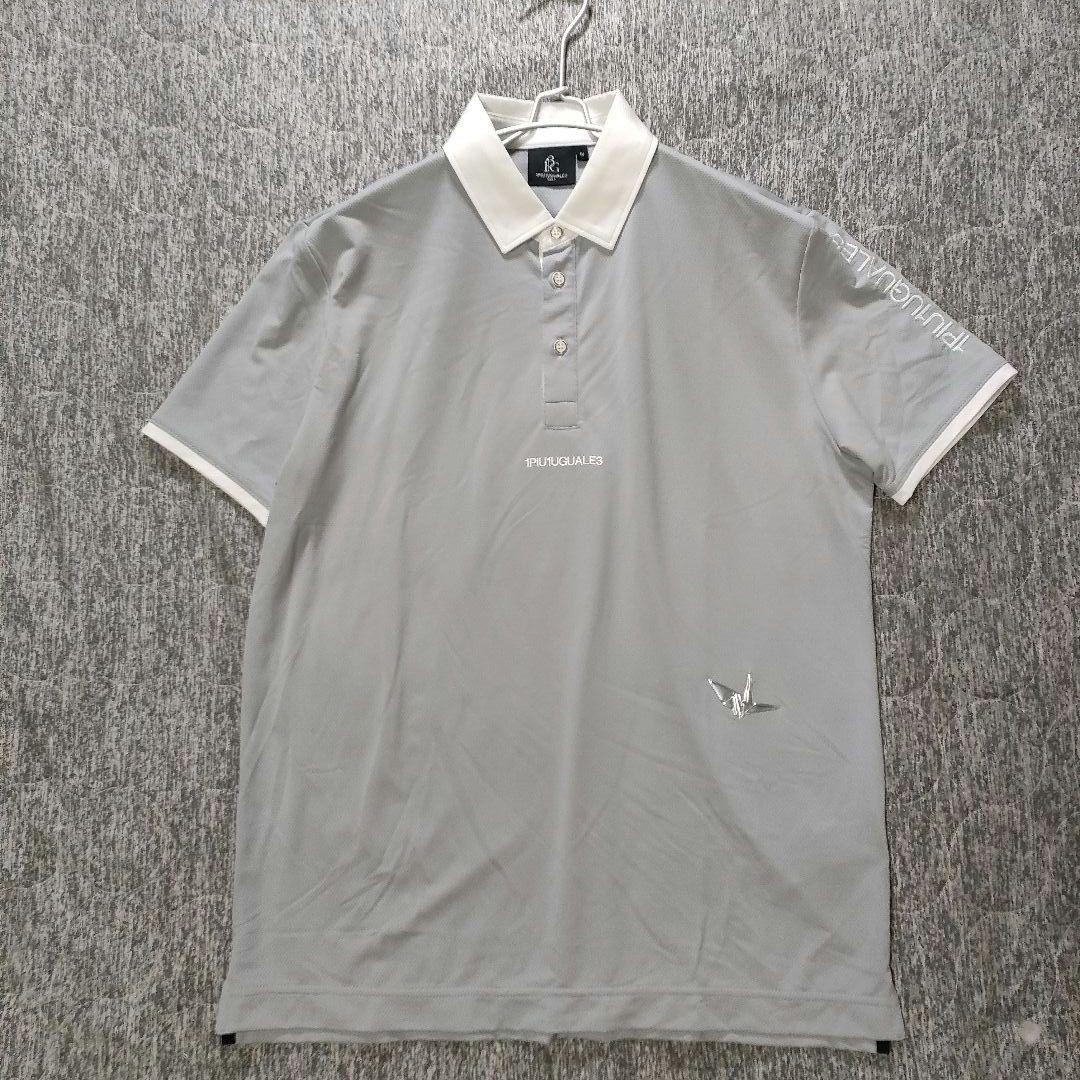 ほぼ未使用 1PIU1UGUALE3 GOLF デルピエロ シャツ M 数量限定】1PIU1UGUALE3 GOLF × ADP デル・ピエロ コラボ ウノ