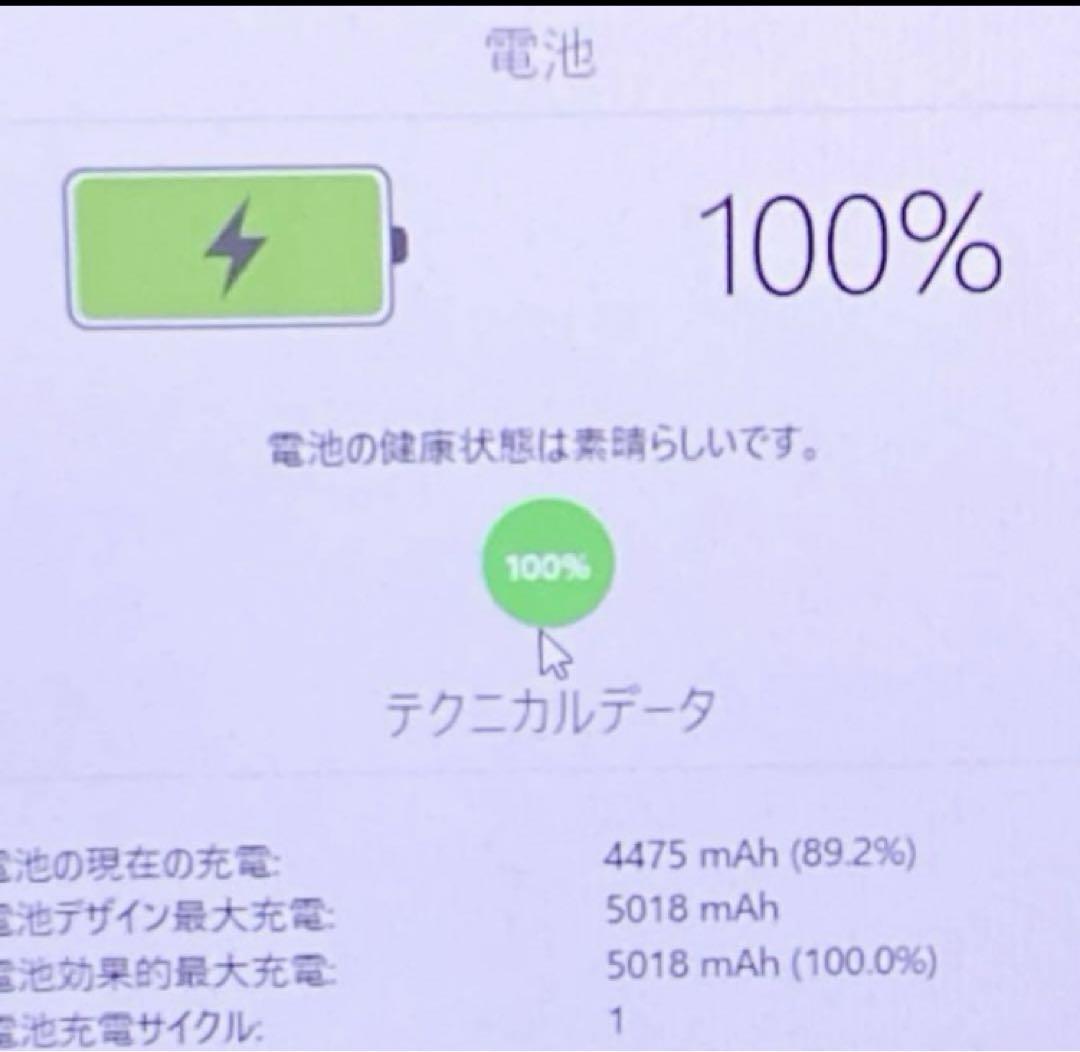 iPad mini 4 128GB Wi-Fiモデル バッテリー新品交換品⭐️