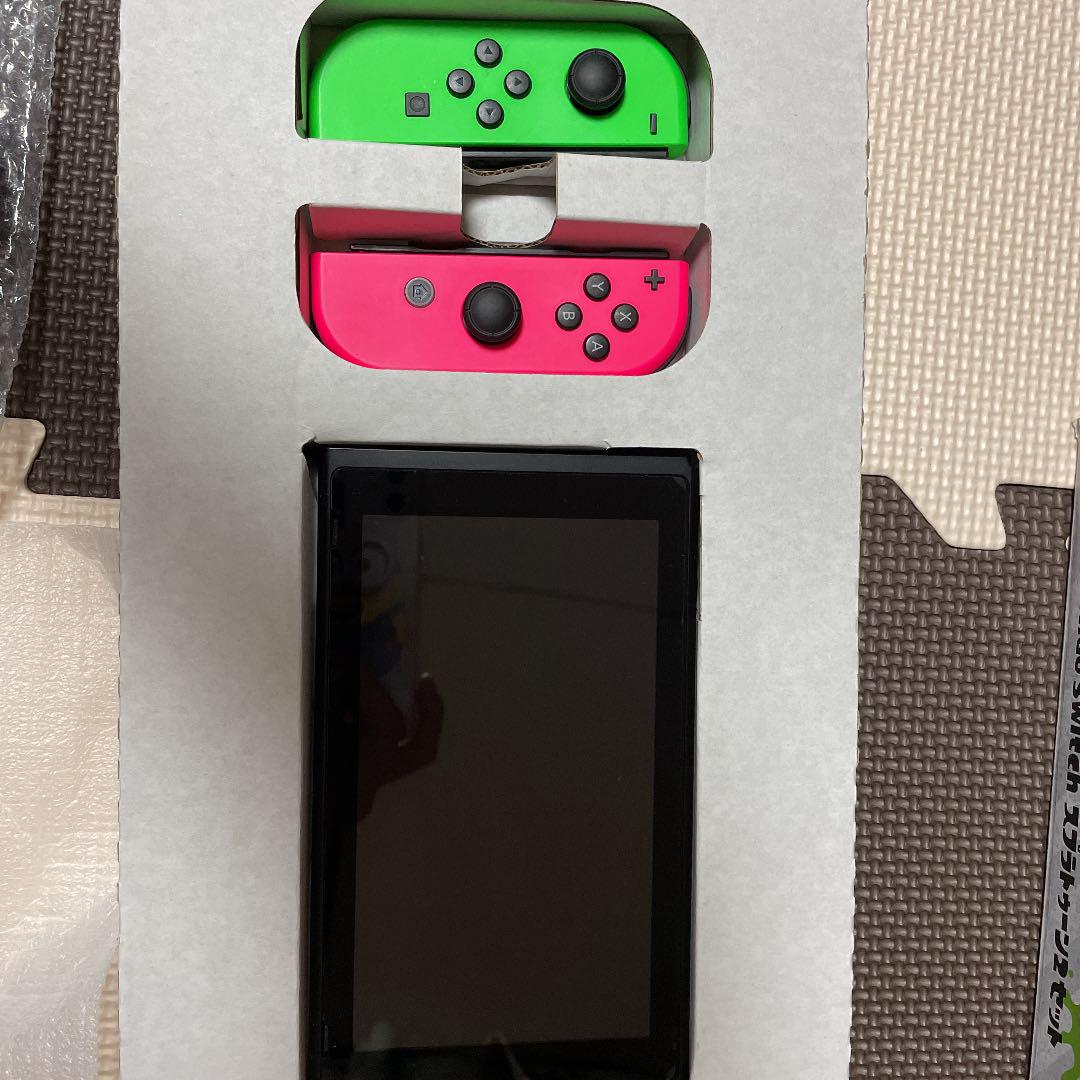 NintendoSwitch本体 ネオンレッド、ネオンブルー 携帯用ゲーム機本体