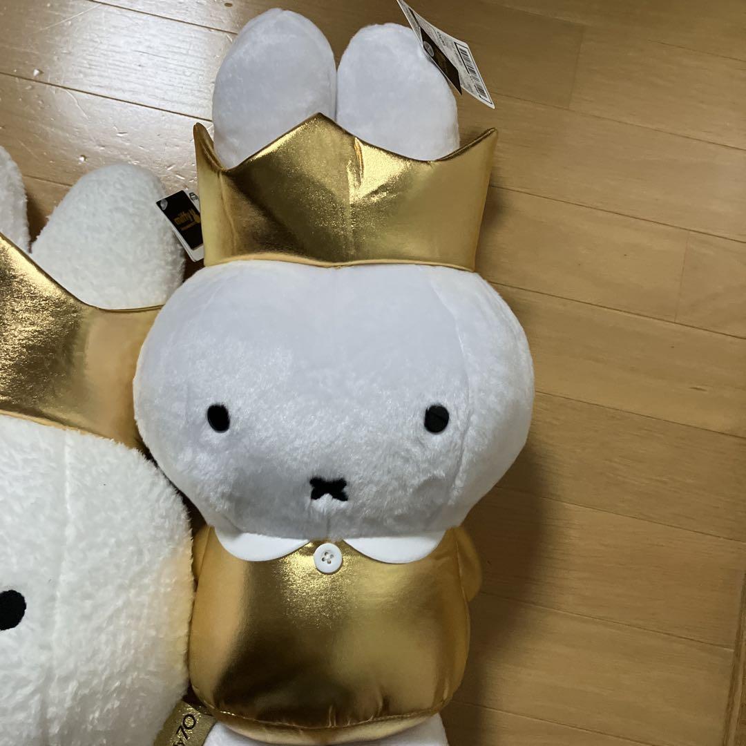 ミッフィー 特大サイズぬいぐるみ もこもこフェイスクッション