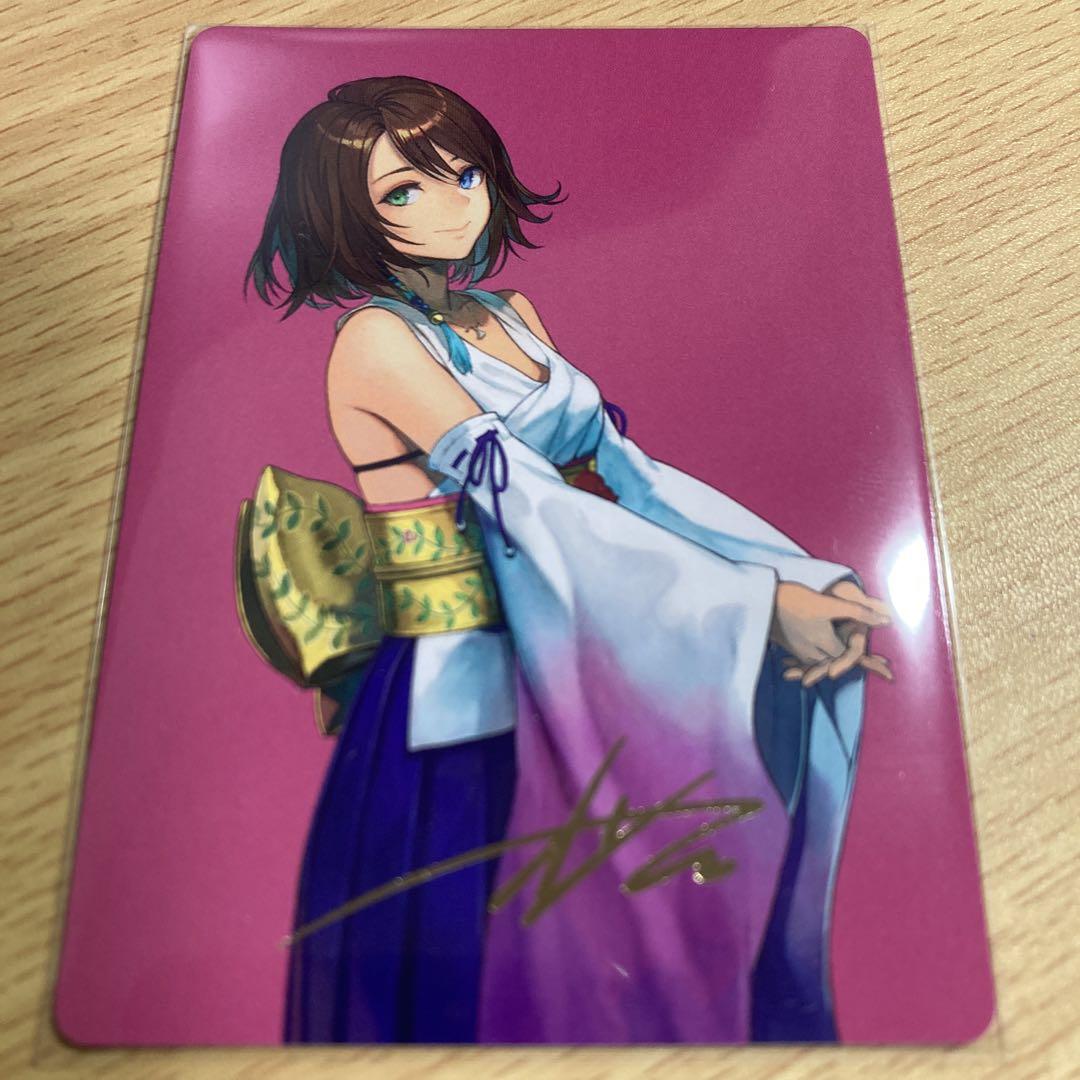 Mtg スピラの希望、ユウナ (全面アート版) MTG スピラの希望、ユウナ アートカード 箔押しサイン 日本語