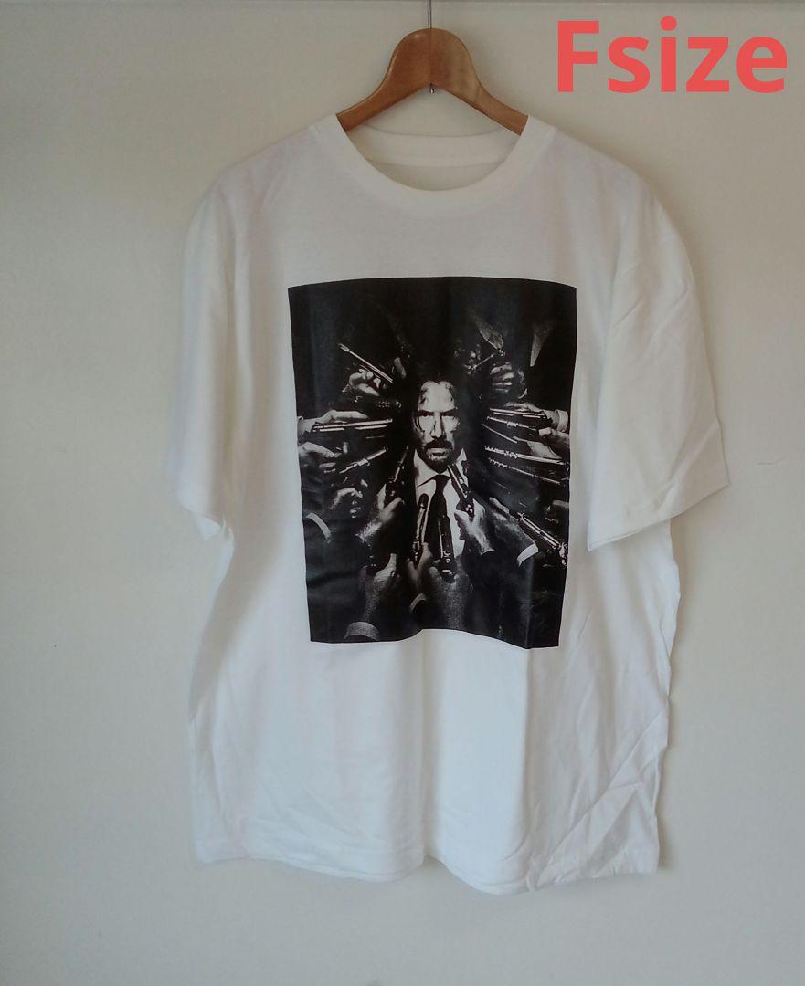 ジョン・ウィック JOHN WICK キアヌ・リーブス 映画Tシャツ(F