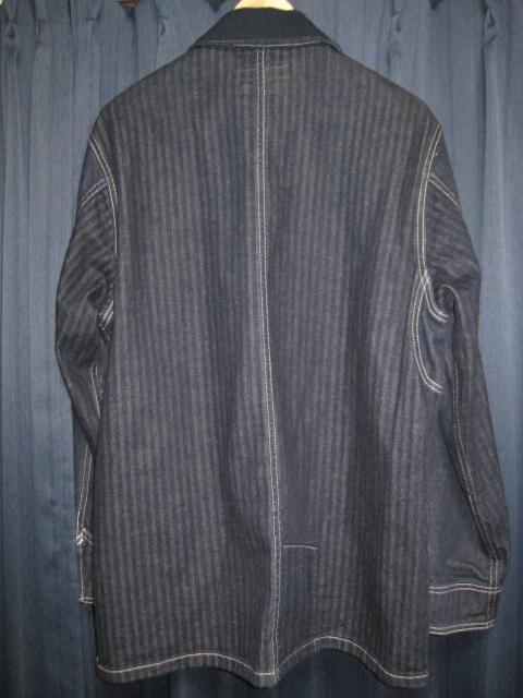 ジャケット・アウター FDMTL PATCHWORK COVERALL JACKET INDIGO 4