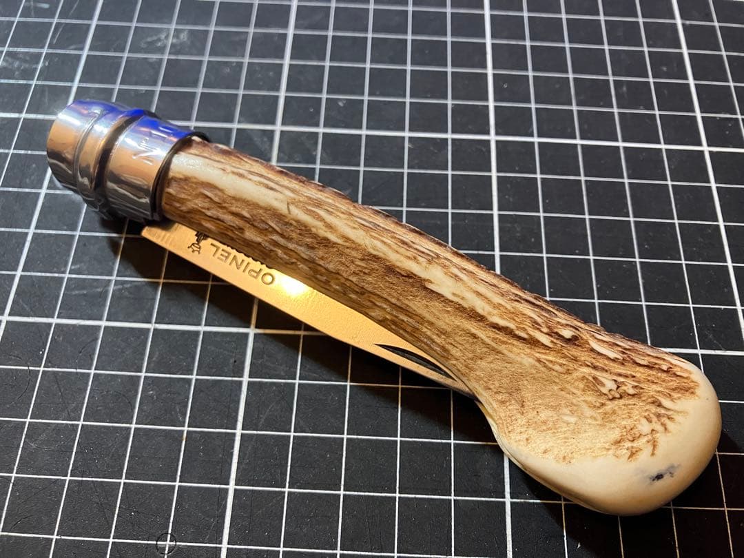 オピネル NO.10 カーボン スタッグハンドルOPINEL OLIVEOS_COM_TR