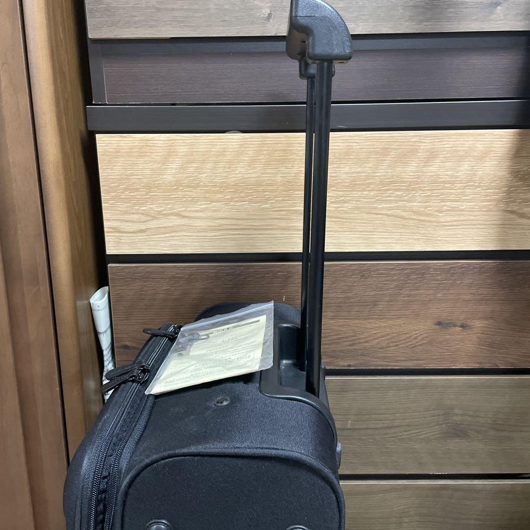 美品　無印良品　発送は正月明け　撥水加工　ストッパー付きソフトキャリーケース