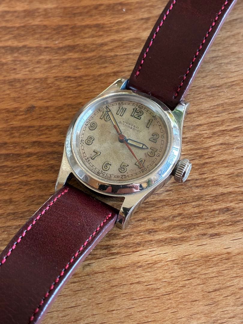 1939年製 オイスターウォッチカンパニー ジュニアスポーツ傷や汚れあり