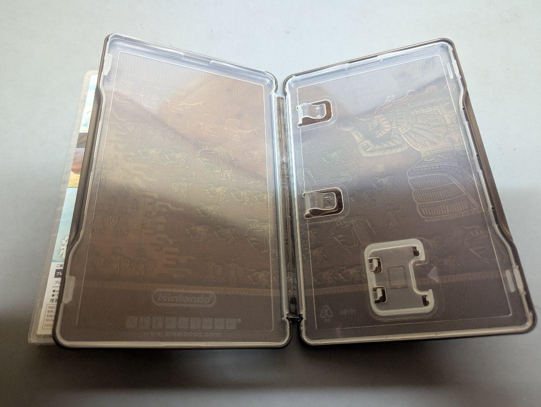ゼルダの伝説ティアーズオブザキングダム　新品未開封　スチールケース付