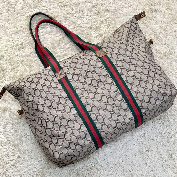 まだまだご GUCCI シェリーライン GGスプリーム PVC gzZ5r-m53412111012 オールドグッチ トートバッグ Ⅰーにより