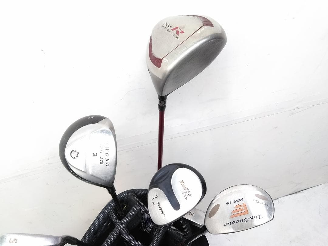 激安! メンズゴルフクラブ 13本セット ナイキスタンド式キャディバッグ付き♪ 激安! メンズゴルフクラブ 13本セット ナイキスタンド式キャディバッグ付き♪