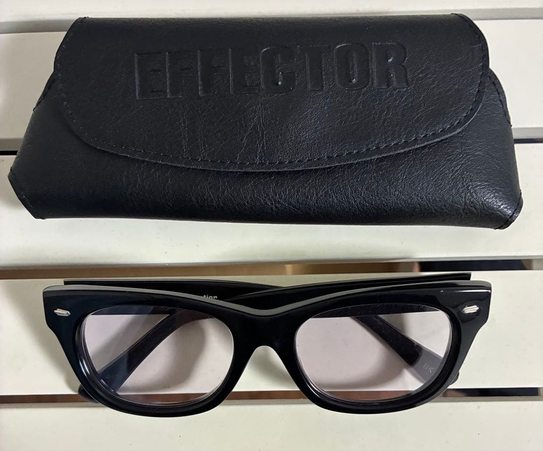 EFFECTOR distortion サングラス ケース付き目立った傷や汚れなし