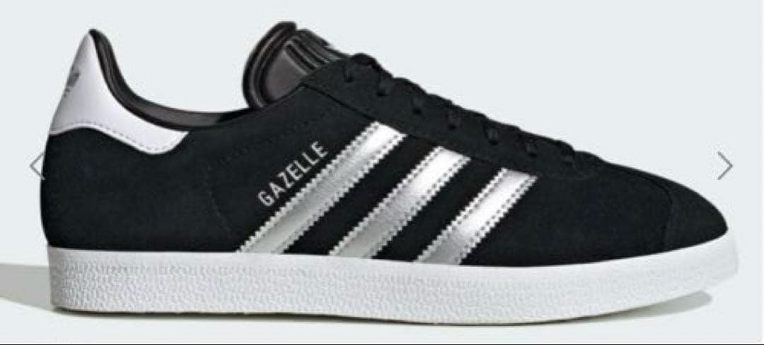 【新品未使用】adidas Gazelle ブラック/シルバー27㎝