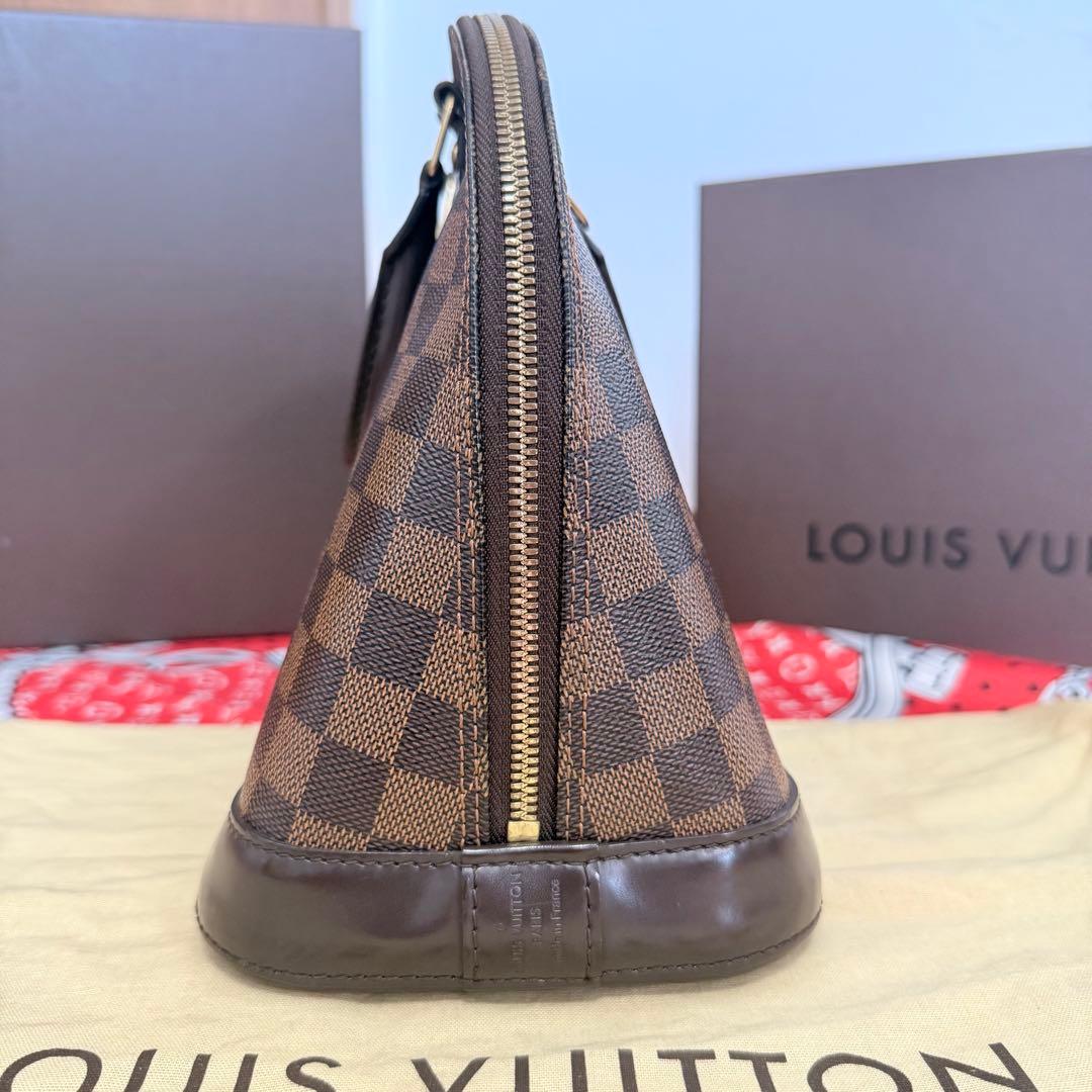 ルイ ヴィトン ダミエ アルマ ショルダーバッグ N53151 エベヌ ブラウン