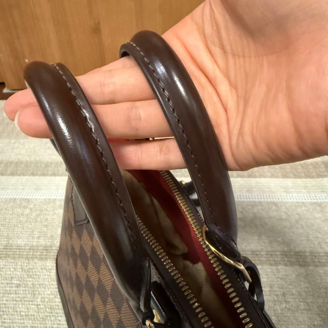 ルイ ヴィトン ダミエ アルマ ショルダーバッグ N53151 エベヌ ブラウン