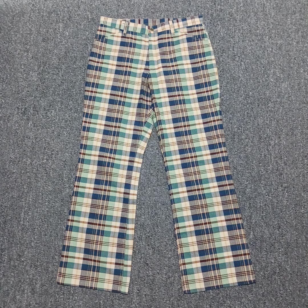90s Abahouse Check pants チェックパンツ　総柄