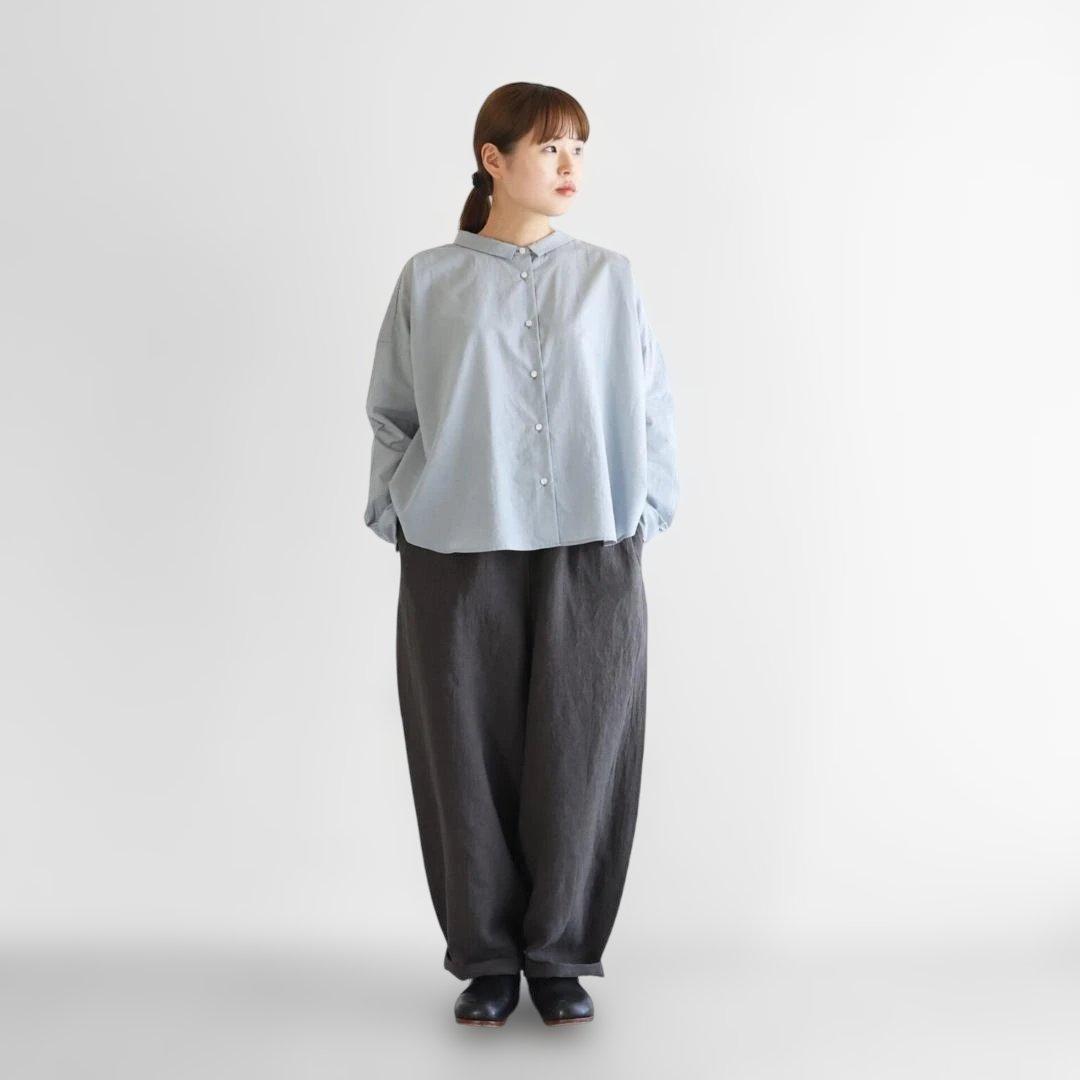 huis.ハウス遠州織物 バルーンパンツロング SIZE