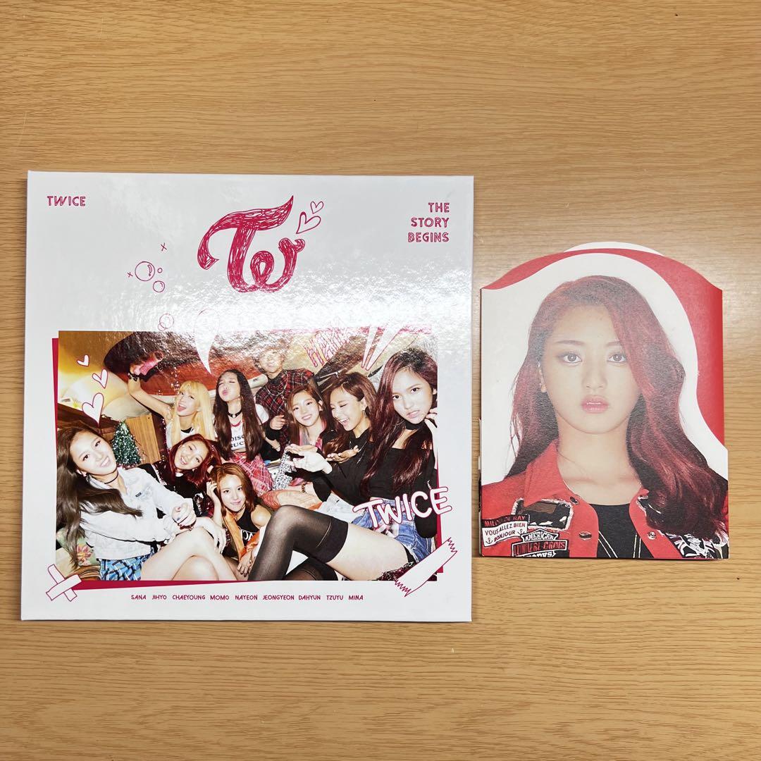 直筆サイン TWICE THE STORY BEGINS アルバム ストビギ s-l400.jpg