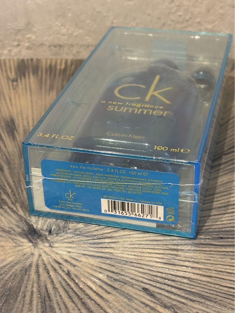 ◆新品未開封◆ 希少カルバンクラインシーケーワンサマーオードトワレ100mL