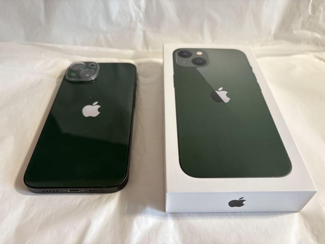 美品　iPhone13 128GB グリーン SIMフリー