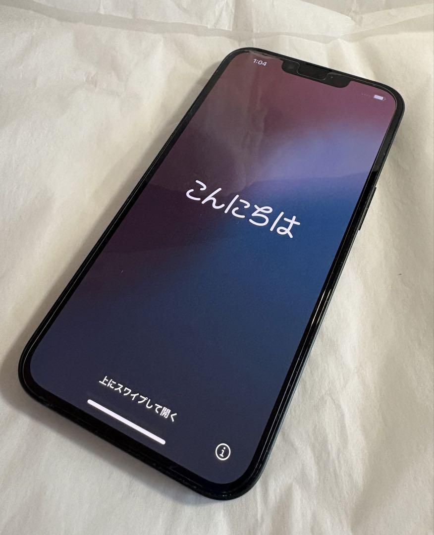美品　iPhone13 128GB グリーン SIMフリー