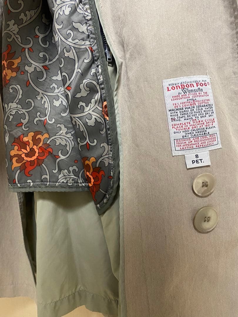 トレンチコート インナー付き