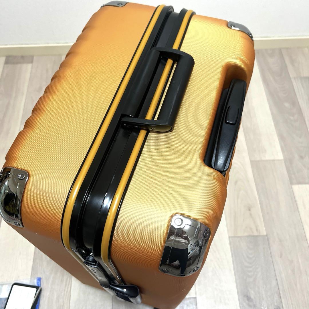 TRAVELISTプレミアムフレームキャリーM 145cm 75L 無料預入れ
