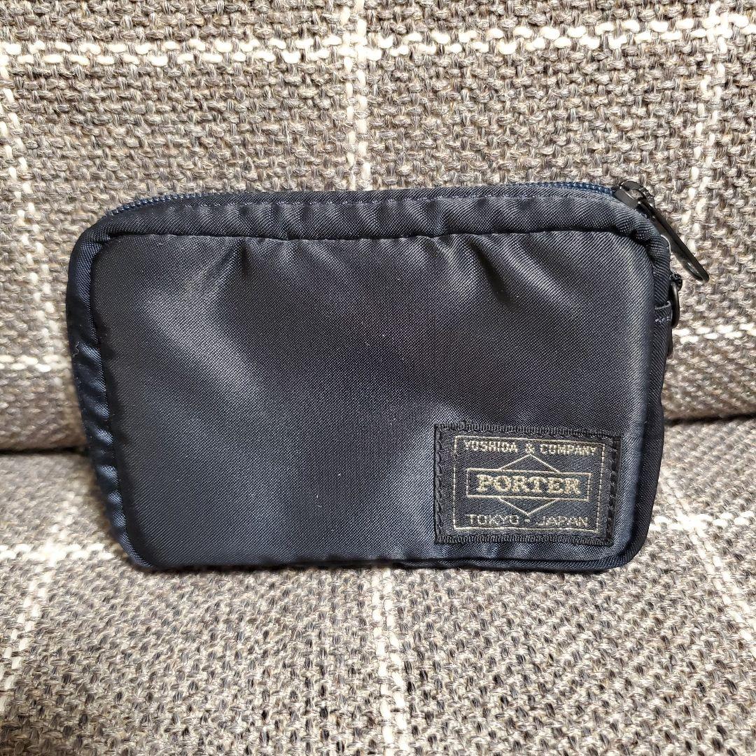 HEAD PORTER ヘッドポーター 小物入れ カメラポーチ ネイビー
