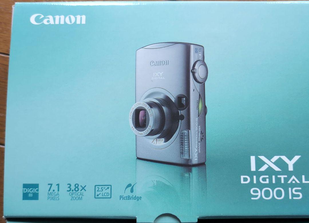 Canon IXY DIGITAL 900 IS 本体と付属品 Canon IXY DIGITAL 900 IS