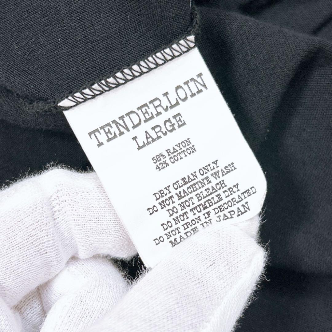 ★限定出品★ TENDERLOIN 長袖 Tシャツ ロンT ボルネオ スカル L