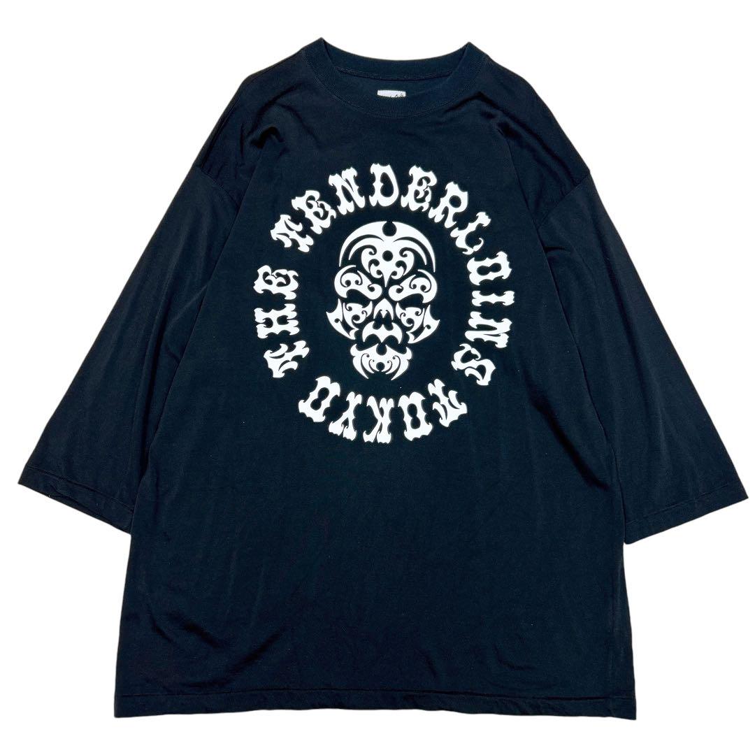 ★限定出品★ TENDERLOIN 長袖 Tシャツ ロンT ボルネオ スカル L