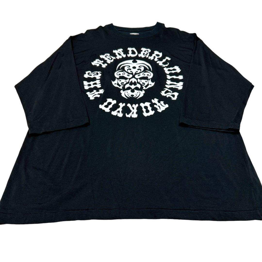 ★限定出品★ TENDERLOIN 長袖 Tシャツ ロンT ボルネオ スカル L