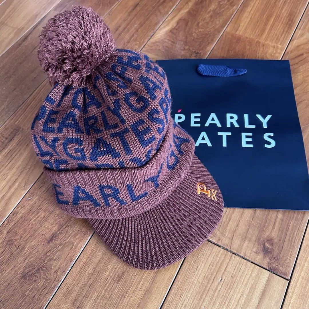 【新品・タグ付き】PEARLY GATES ユニセックス ニット帽