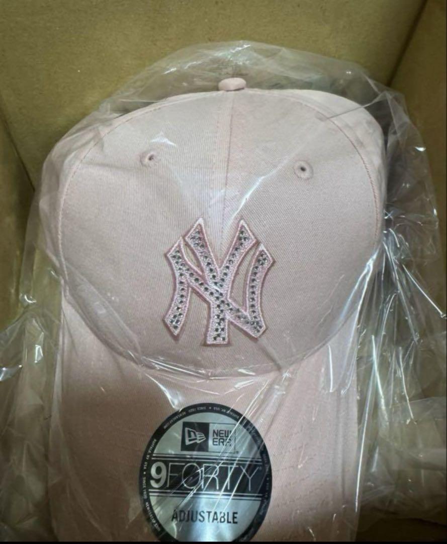NEWERA 9FORTY Rhinestone ラインストーン ピンク ニューエラ キャップ NEW ERA 9FORTY Rhinestone ラインストーン