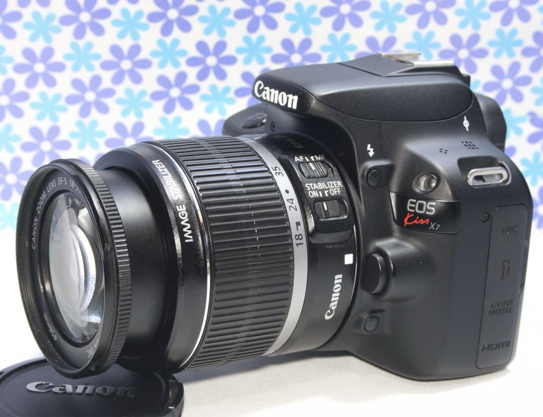 極美品❤️Canon EOS kiss X7❤️高画質❤️コンパクト❤️すぐ使える❤️