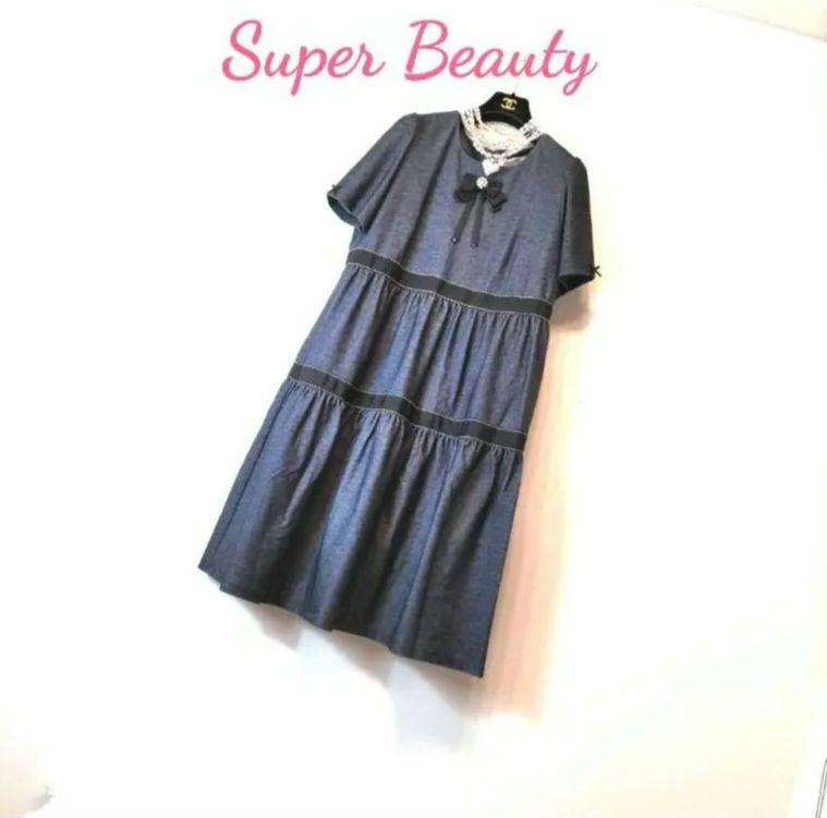 正規店仕入れの ✨新品希少42❣✨定価¥20900✨まるでリカちゃん❣カワイイ〜段々 ワンピース