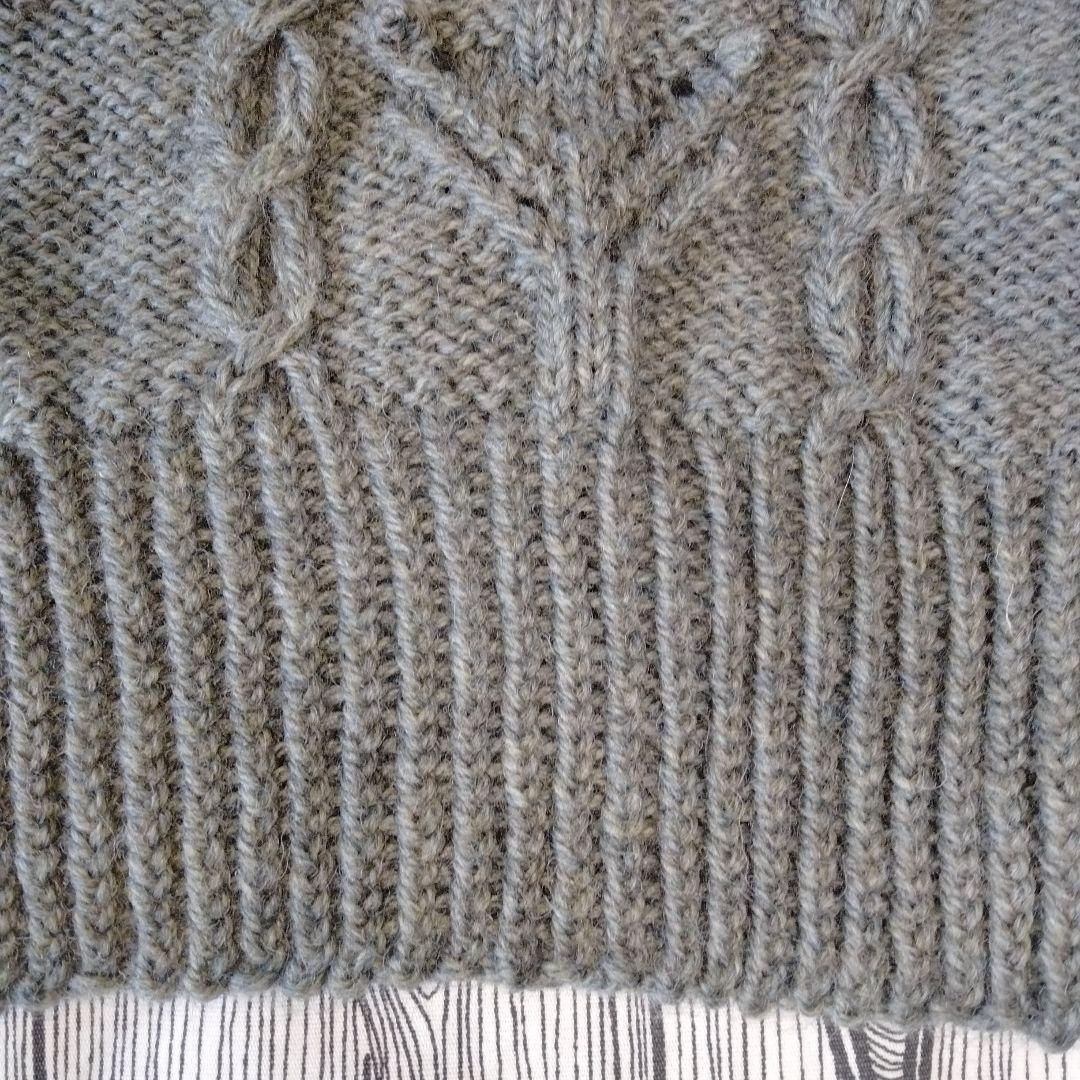 【ヘンリーネックのベスト】ハンドメイド