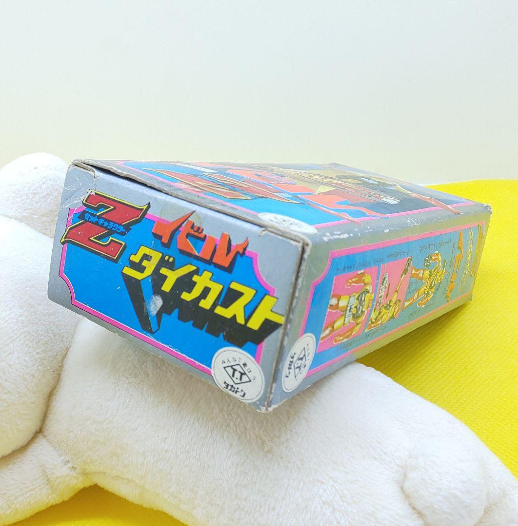 超合金☆イビル◆アクマイザー3♪/タカトク 当時物 昭和◎ダイカスト 玩具◎