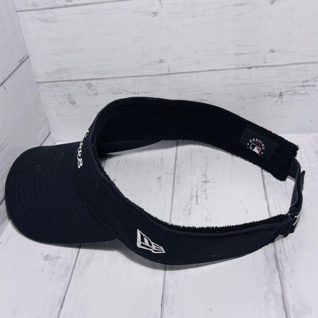 NEW ERA Yankees 선 바이저 블랙계