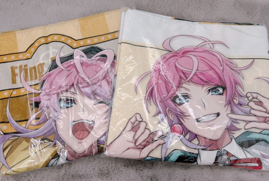 ヒプノシスマイク ヒプマイ 飴村乱数 バスタオル ビッグタオル