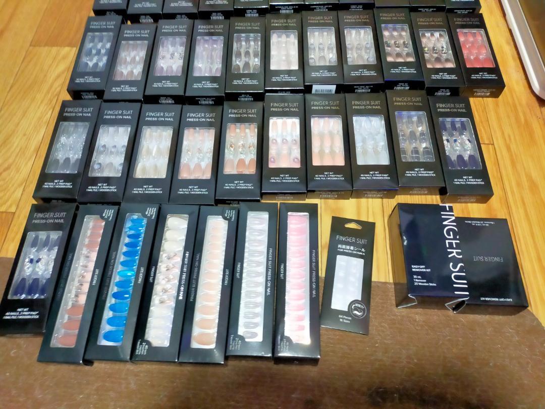 FINGER SUIT ネイルチップ 42セット　当分付け爪には困りません