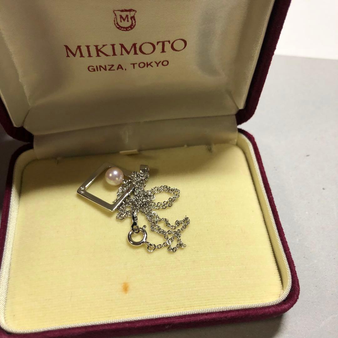 12088 MIKIMOTO パール付きネックレス 12088 MIKIMOTO パール付きネックレス