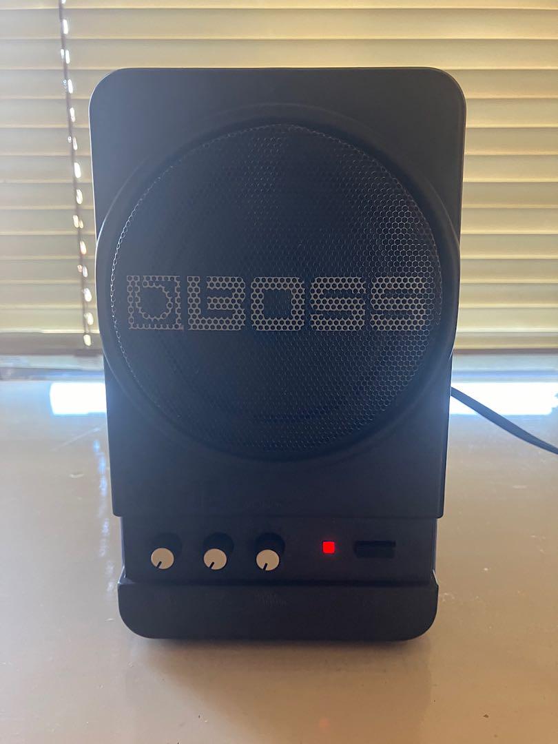 BOSS MA-12アンプ内蔵 モニタースピーカー(音だし・ガリなし確認済み) BOSS（楽器、器材） Boss MA-12 Speaker ボス スピーカー
