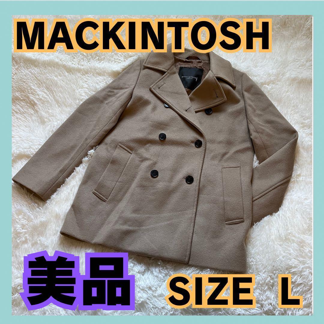 MACKINTOSH LONDON ベージュ ダブルブレスト ピーコートL Mackintosh