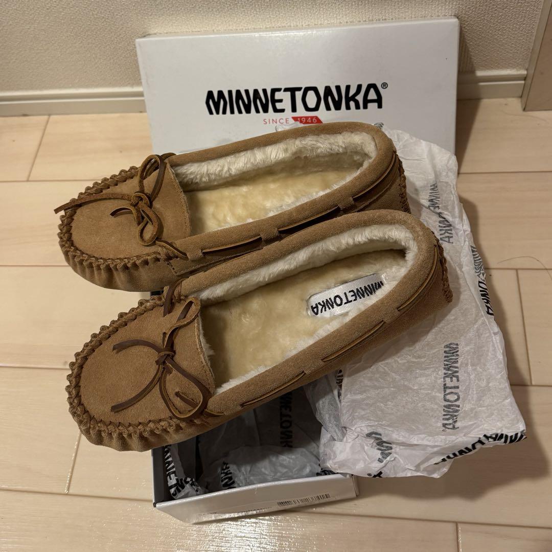 【新品未使用】ミネトンカ　キャリー　25cm