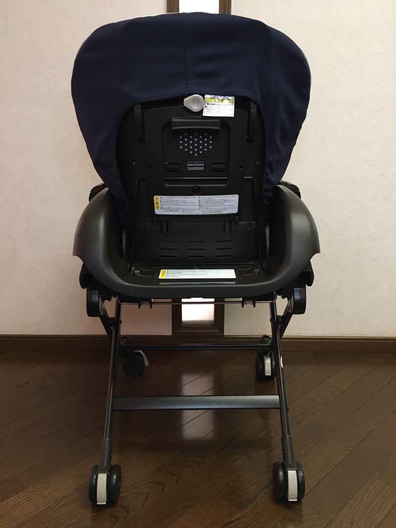 美品 Combi コンビ ネムリラエッグショック 手動 ハイローチェア 限定