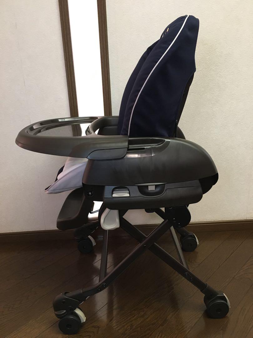 美品 Combi コンビ ネムリラエッグショック 手動 ハイローチェア 限定